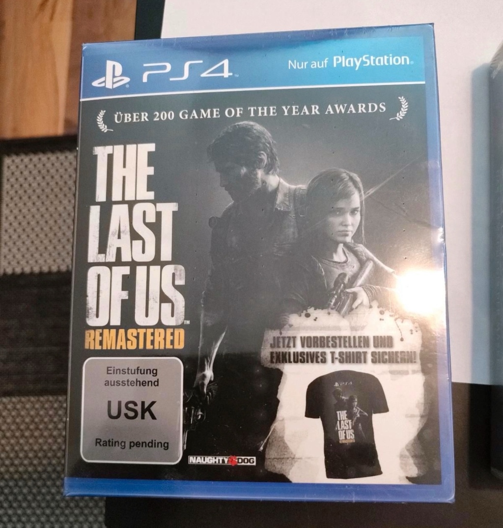 The Last of Us PS4 Remastered Promo and Preorder Boxes