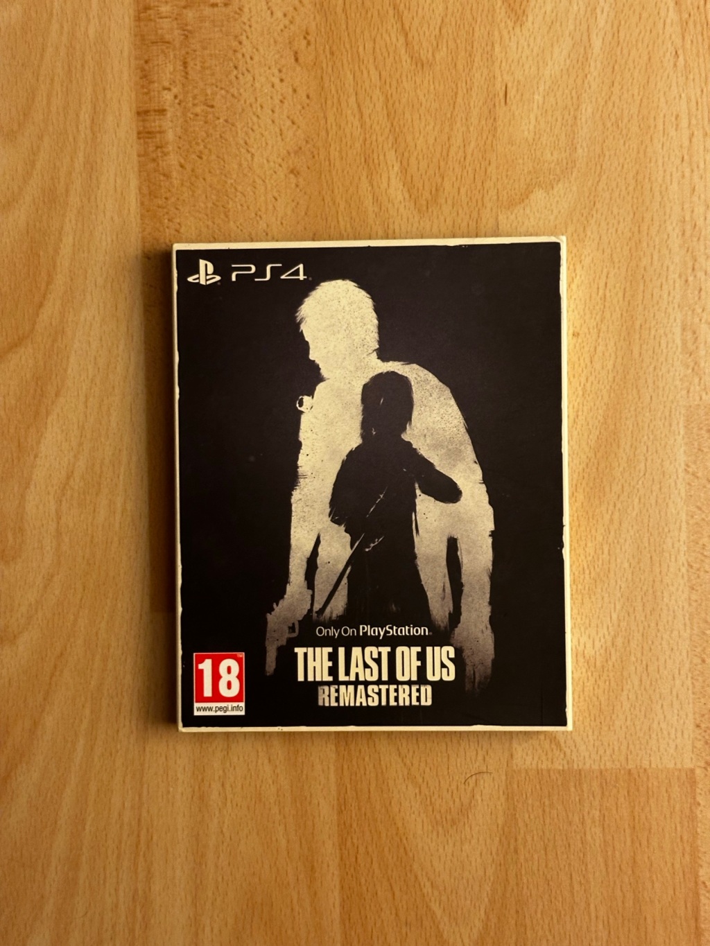 The Last of Us Remastered “Only on Playstation” Sleeve