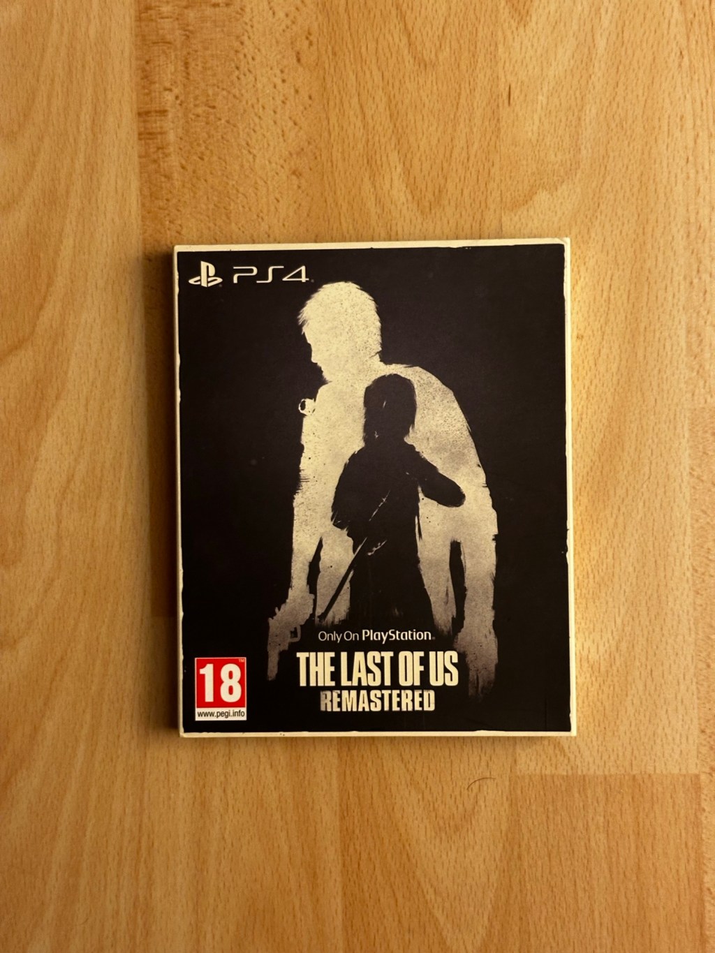 The Last of Us Remastered “Only on Playstation”&nbsp;Sleeve