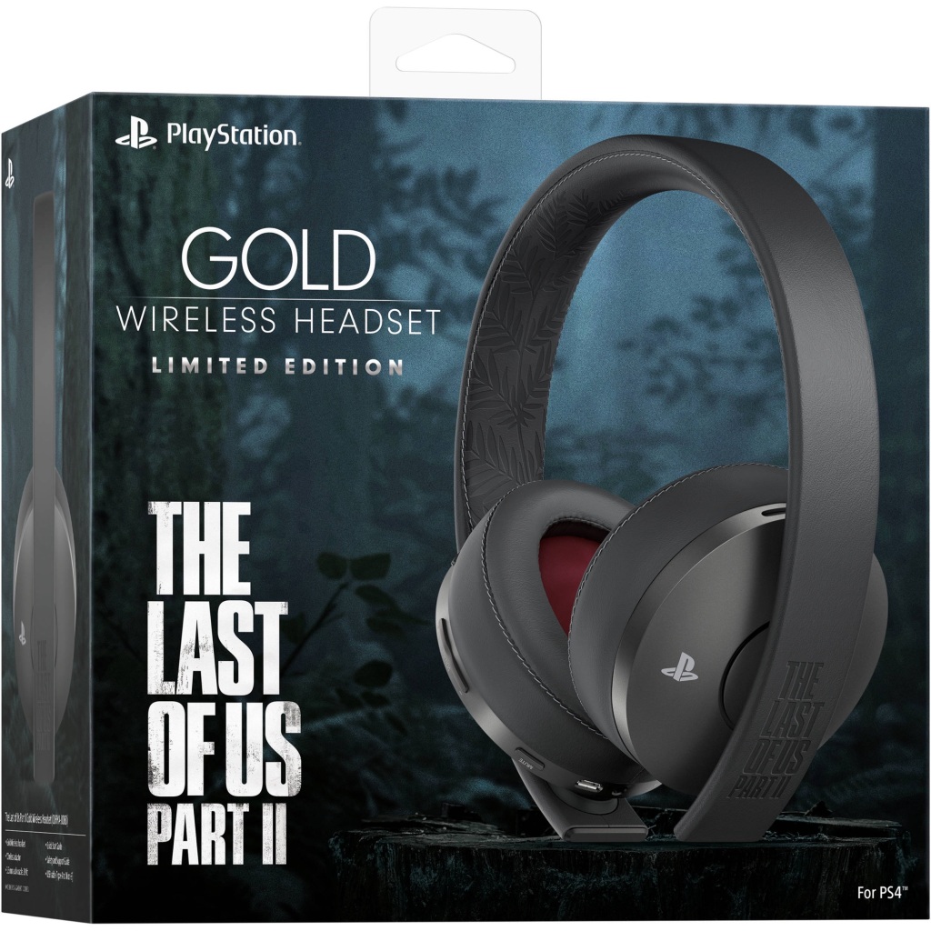 The Last of Us Part 2 Limited Edition Gold Wireless headset