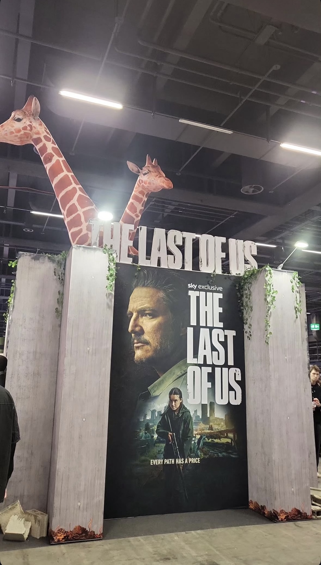 The Last of Us Season 2 Sky Experience Booth at Basel Fantasy Con&nbsp;2025